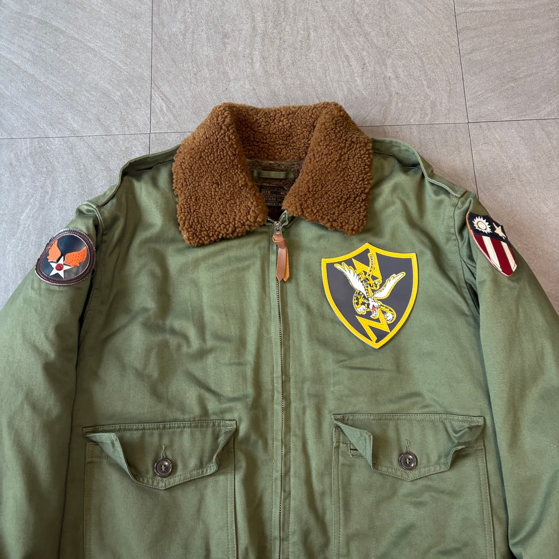 USAAF b-10 플라잉 타이거 자켓  상품이미지3