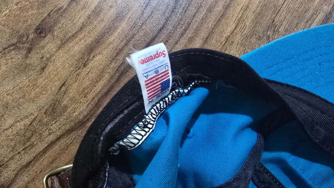 슈프림 워시드 치노 트윌 캠프캡 틸 22SS 상품이미지5