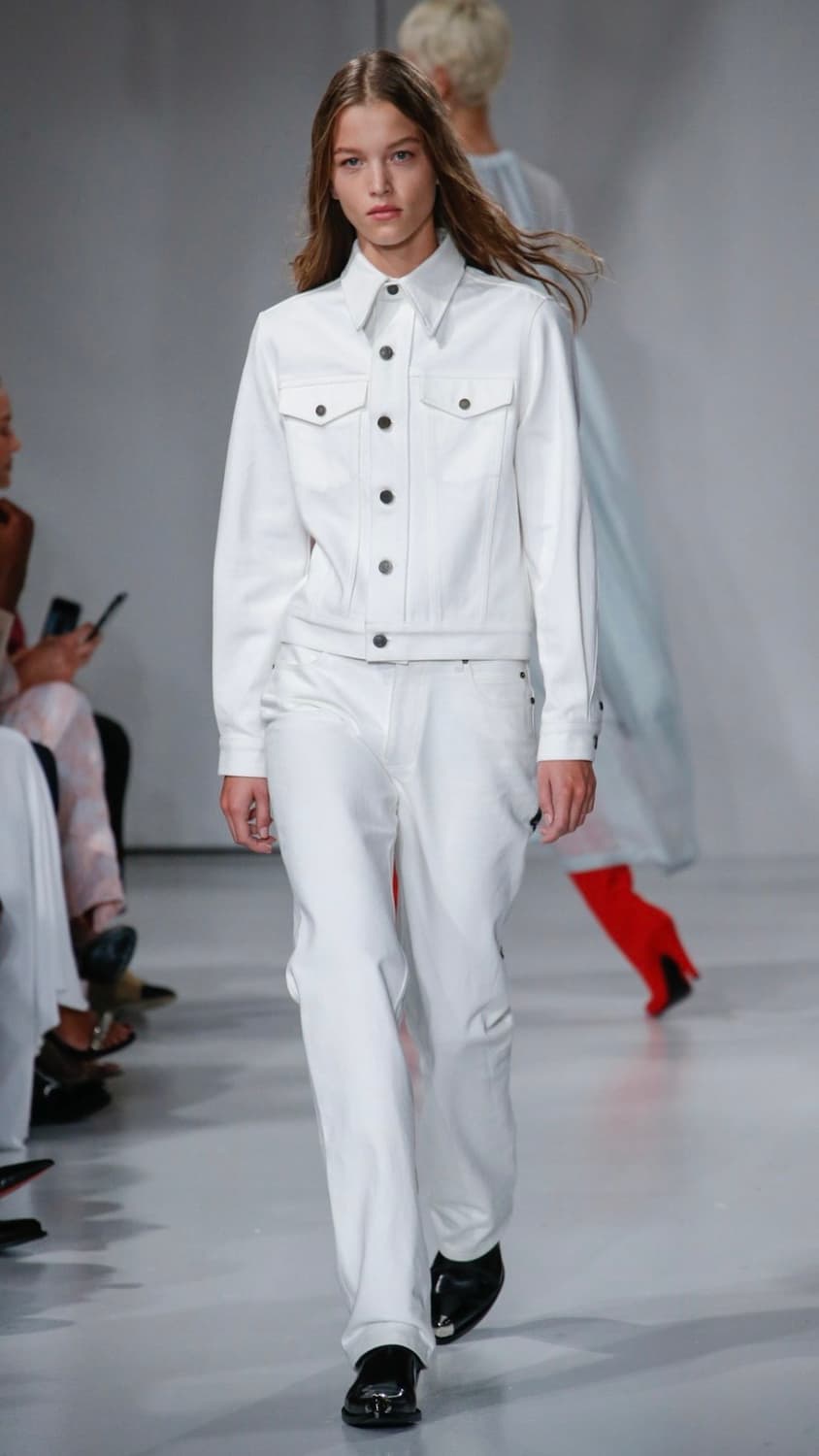 Calvin Klein 205W39NYC 미들 부츠 37사이즈 상품이미지7