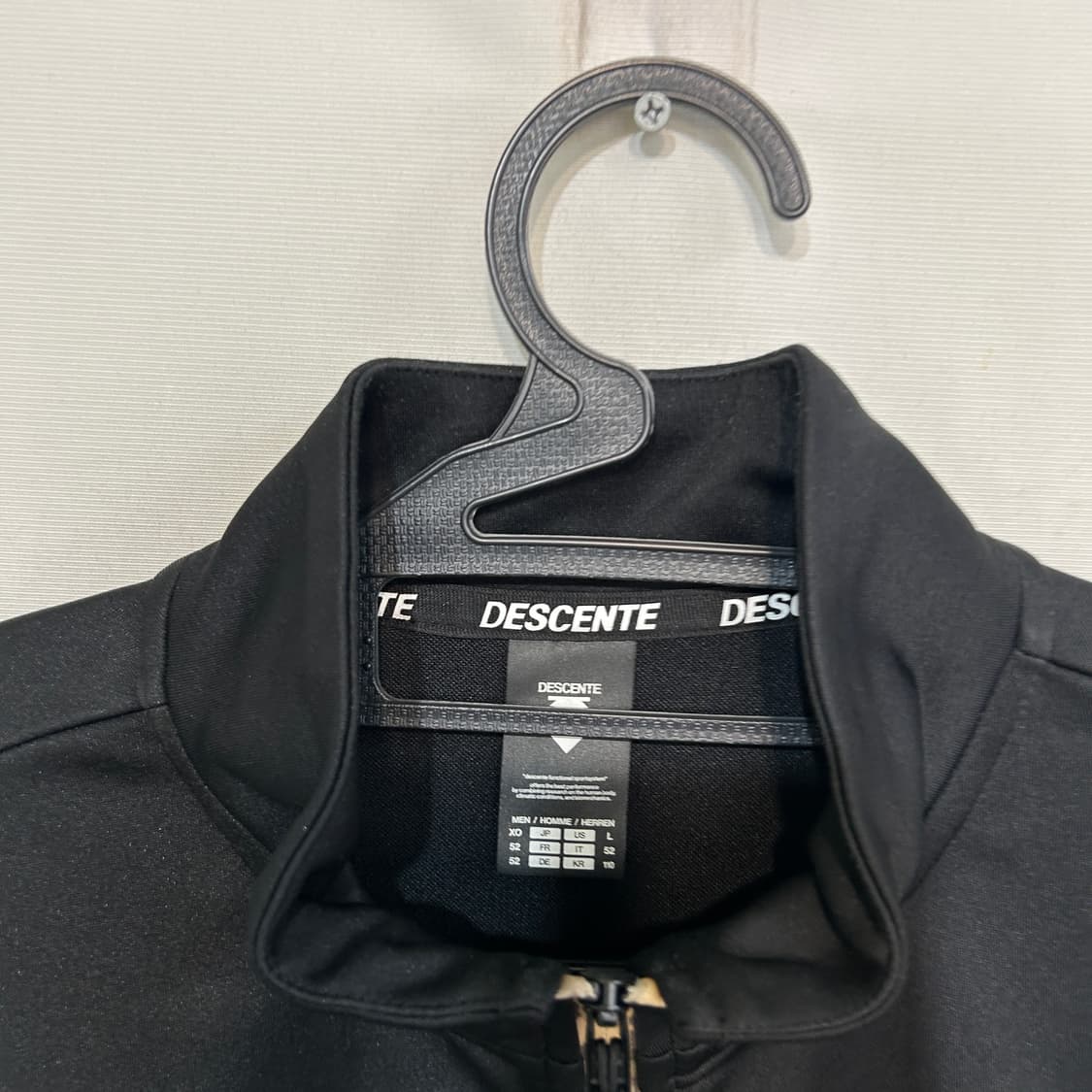 데상트 남성 카모 포인트 집업 110  상품이미지2