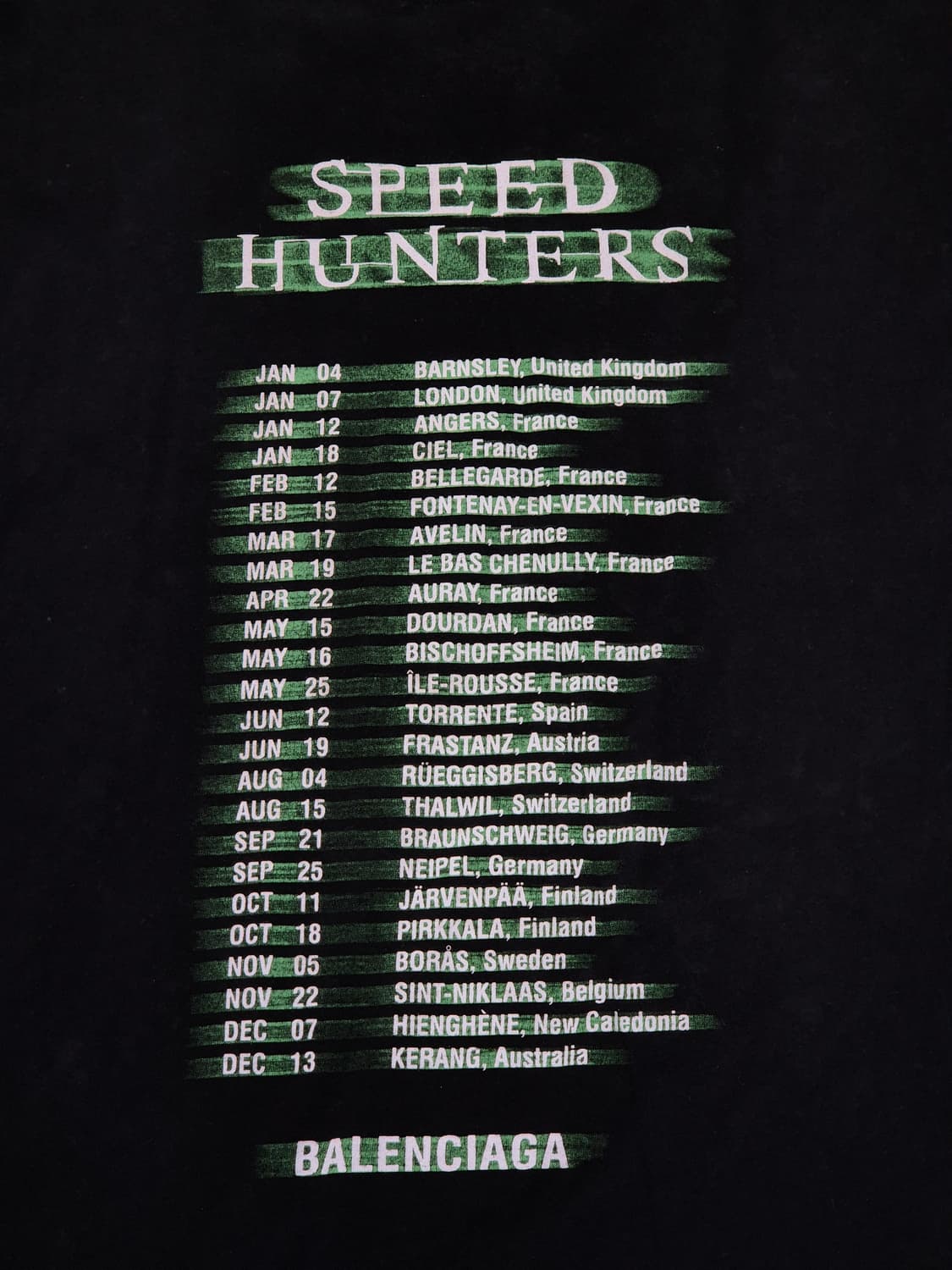 발렌시아가 슈프림 오프화이트 스투시 우영미 반팔티 급처 상품이미지3