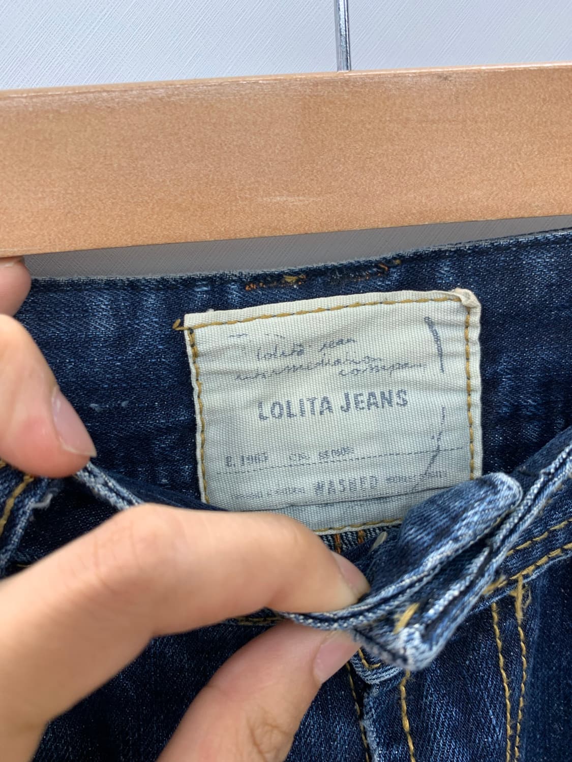 Lolita jeans concert club 부츠컷 데님 상품이미지8