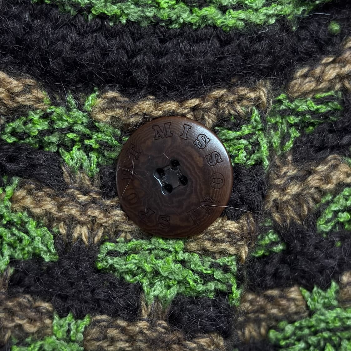 미쏘니 패턴 니트 가디건 상품이미지3