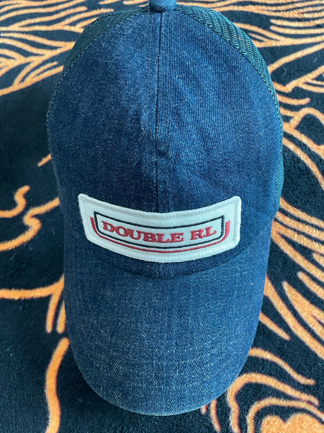 RRL 트러커 캡 네이비 상품이미지1