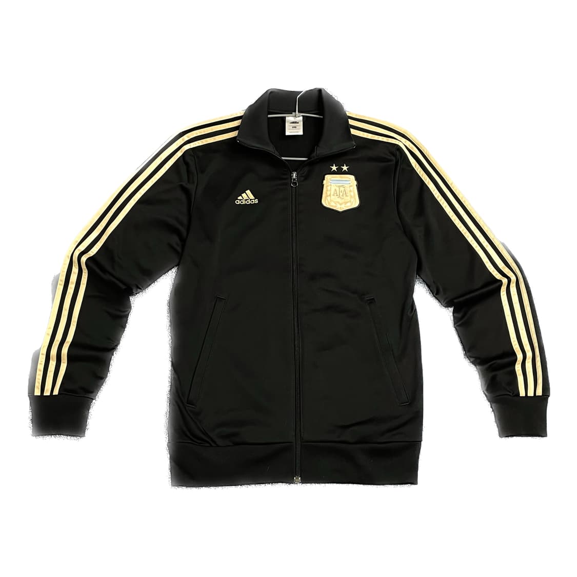 아디다스 블록코어 아르헨티나 져지 트랙탑 검금 금검 상품이미지1