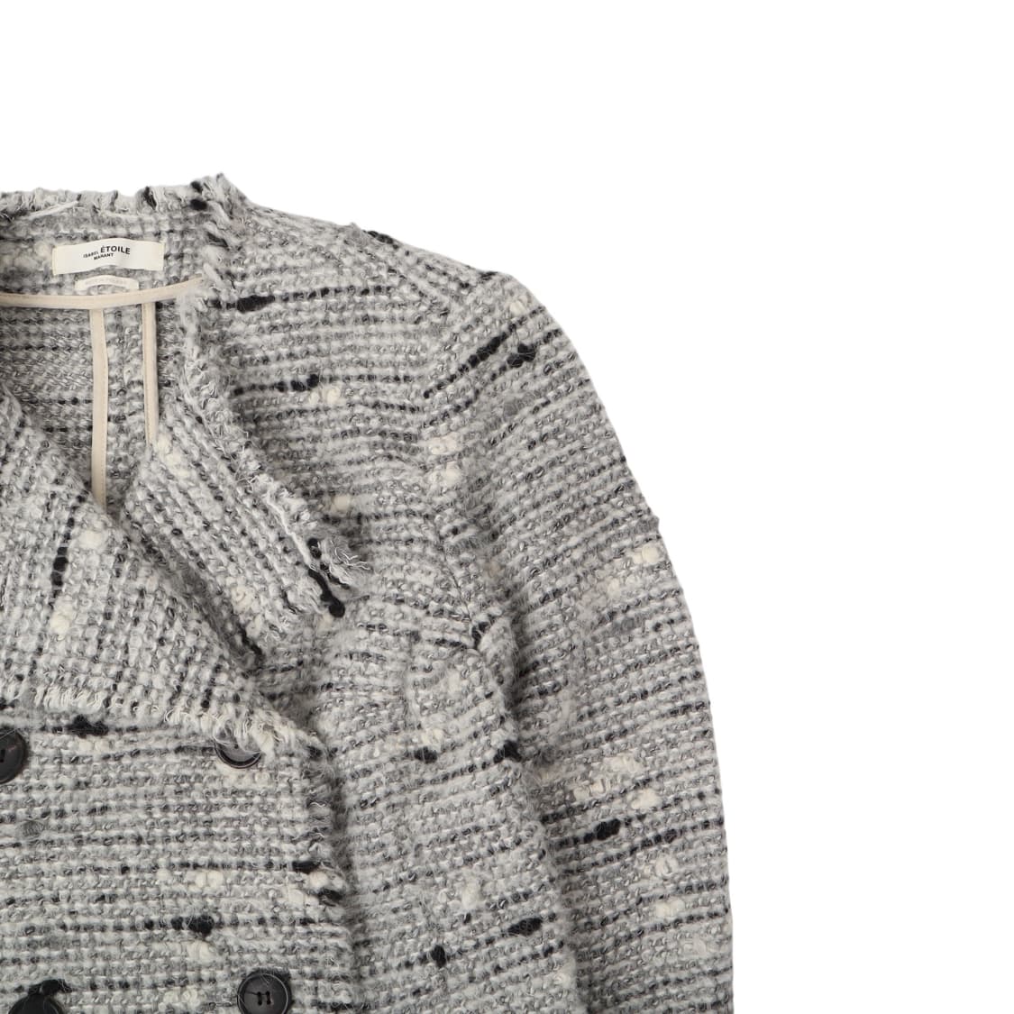 이자벨마랑 jorson 울 알파카 더블 트위드 자켓 상품이미지3