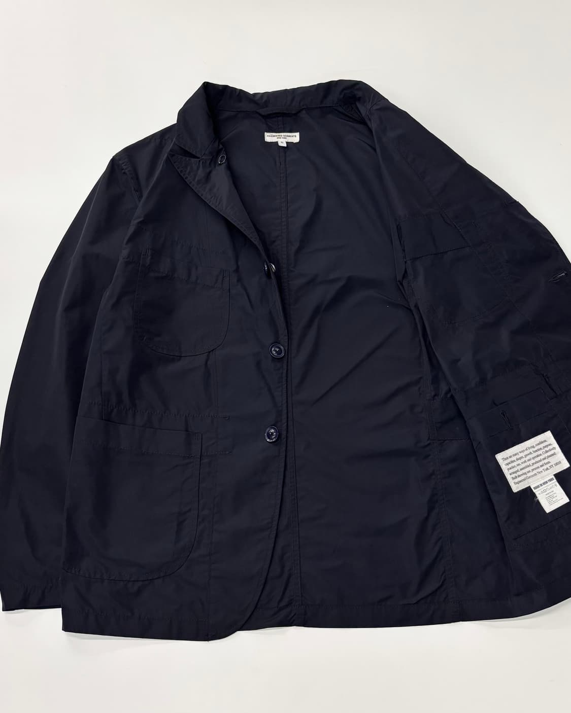 Engineered Garments 블랙 나일론 베드포드 자켓 상품이미지2