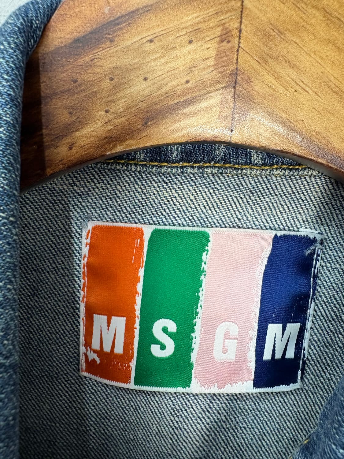 MSGM 디트로이드 디테일 데님 재킷 A2757 상품이미지6