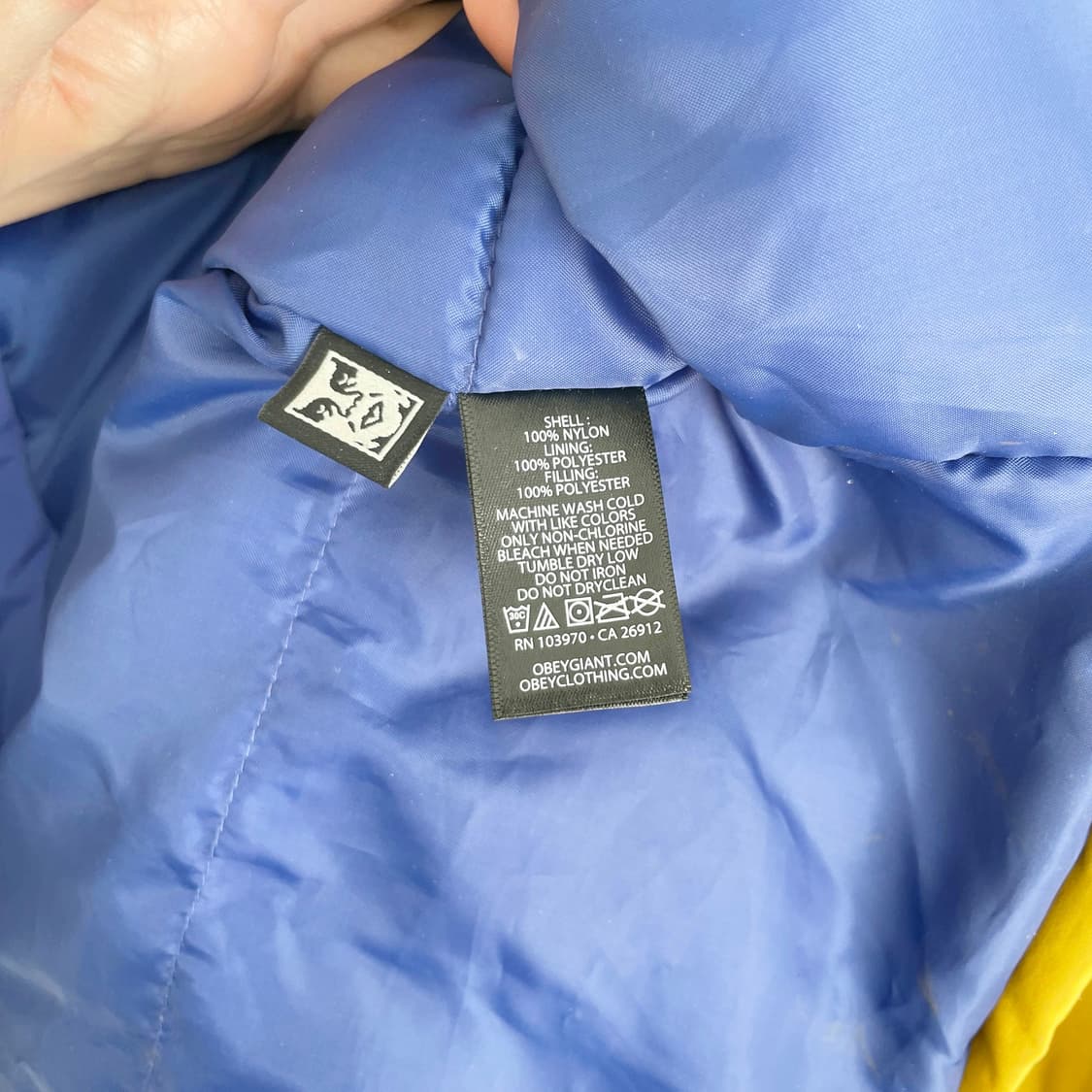 A1 OBEY 오베이 MAJOR STADIUM JACKET 롱패딩점퍼 L 상품이미지6