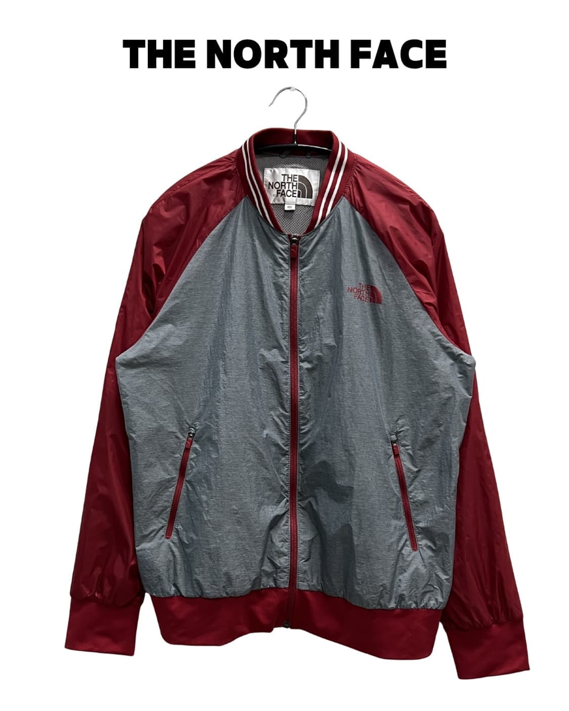 (100) 노스페이스 화이트라벨 린덴 자켓 레드 상품이미지1