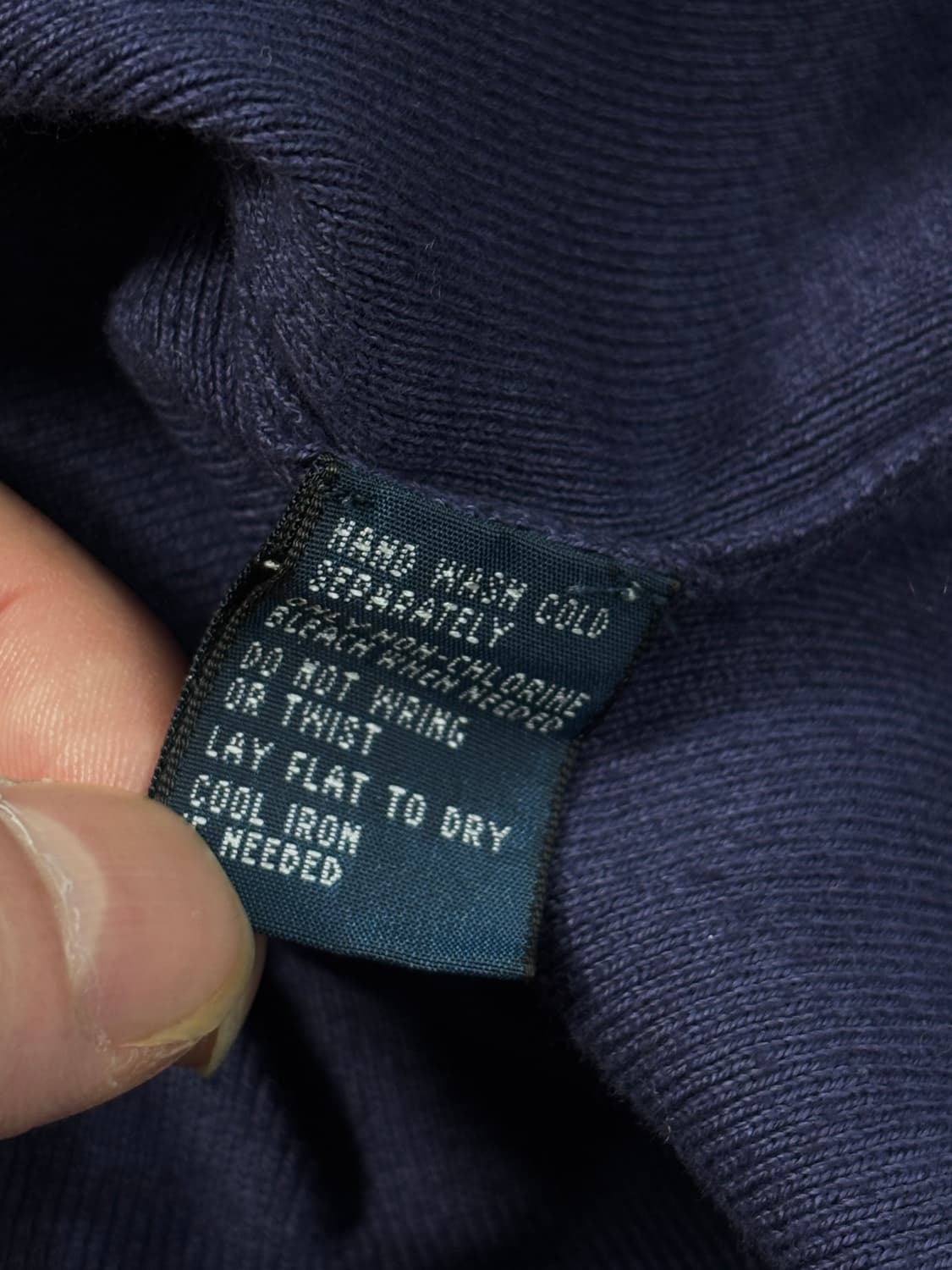 폴로 랄프로렌 브이넥 코튼 니트 스웨터 상품이미지6