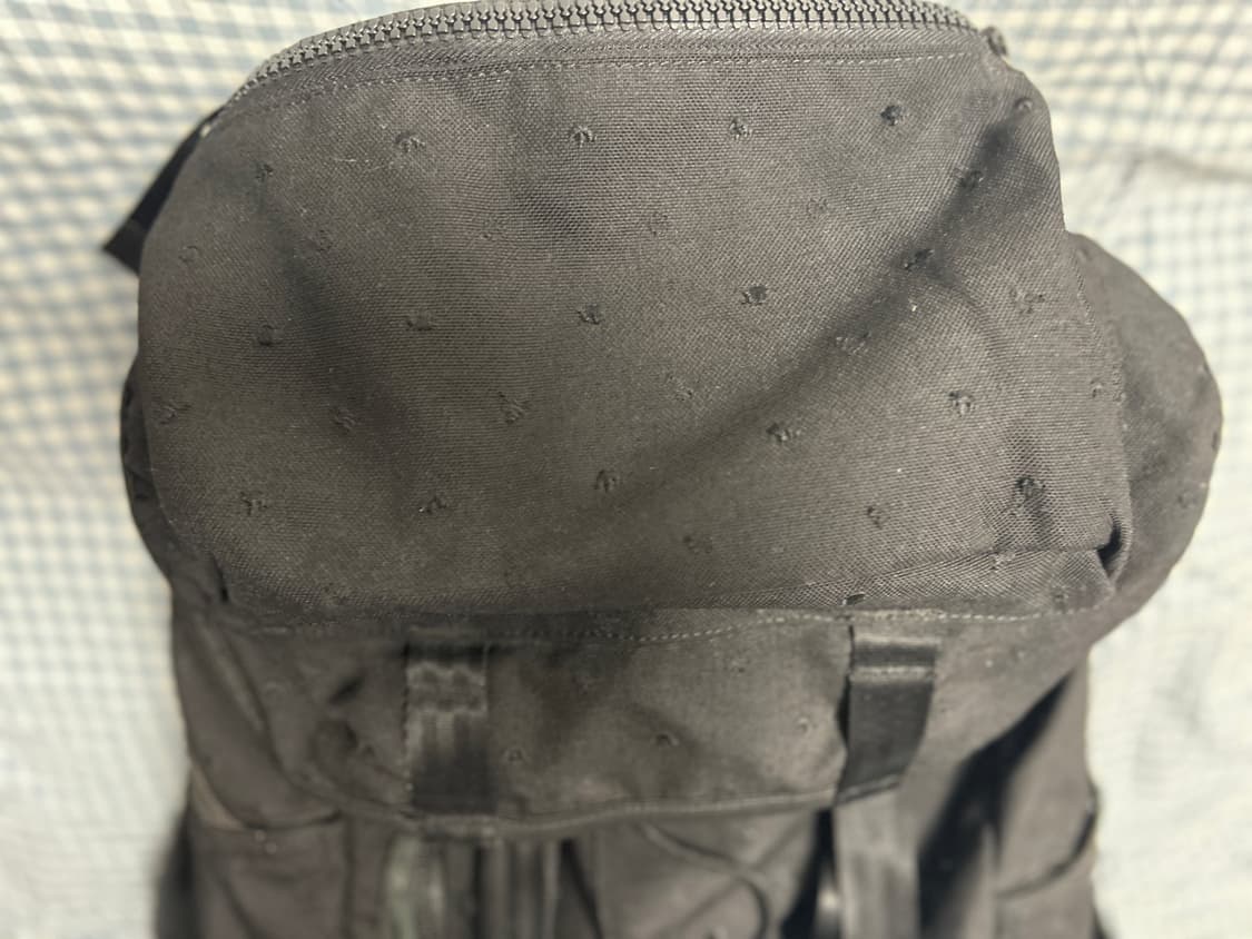 VISVIM 올드비즈빔 소프넷콜라보 발리스틱 올블랙 백팩 25L 상품이미지9