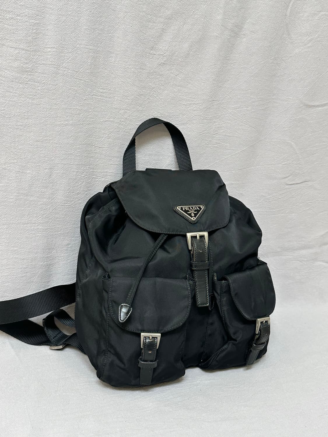 프라다 원포켓 포코노 테수토 나일론 백팩 스몰 상품이미지4