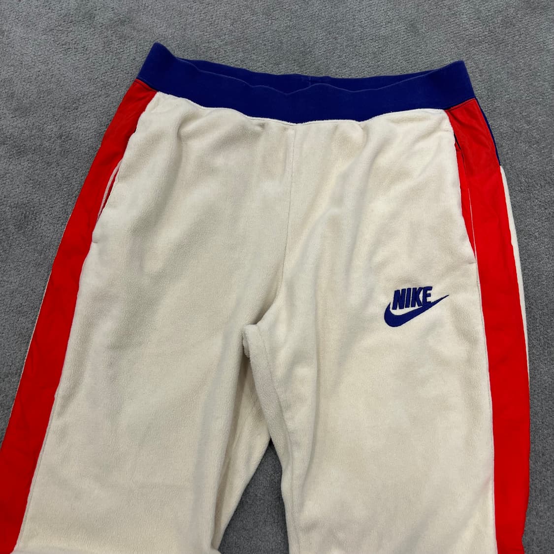 M 나이키 플리스 배색 트레이닝 트랙팬츠 상품이미지2