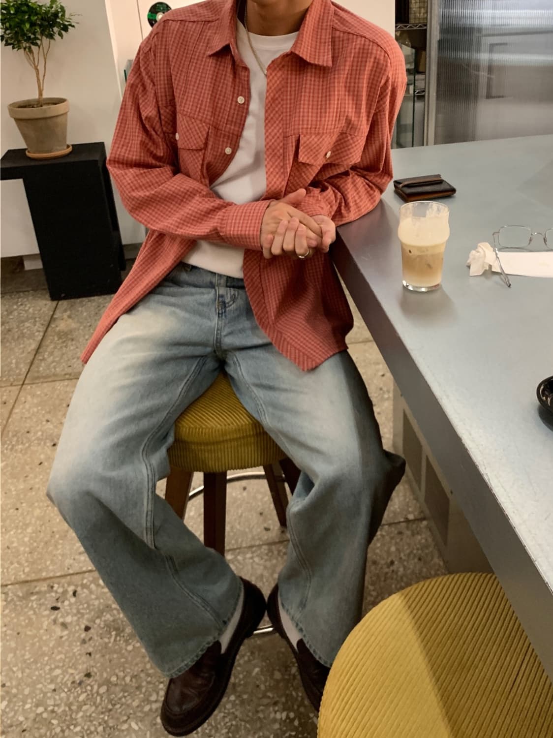 휴즈네스트 스트레이트 데님팬츠s 상품이미지6