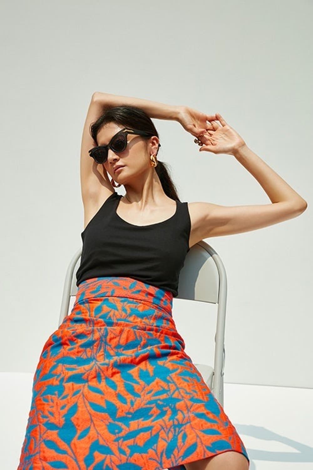WMM Tuilerie Skirt / Deveaux fabric 상품이미지1