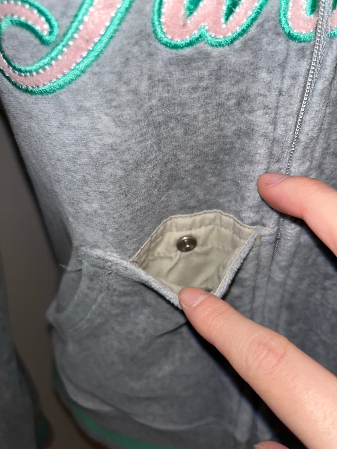 📦 Nike velvet jaket 상품이미지7