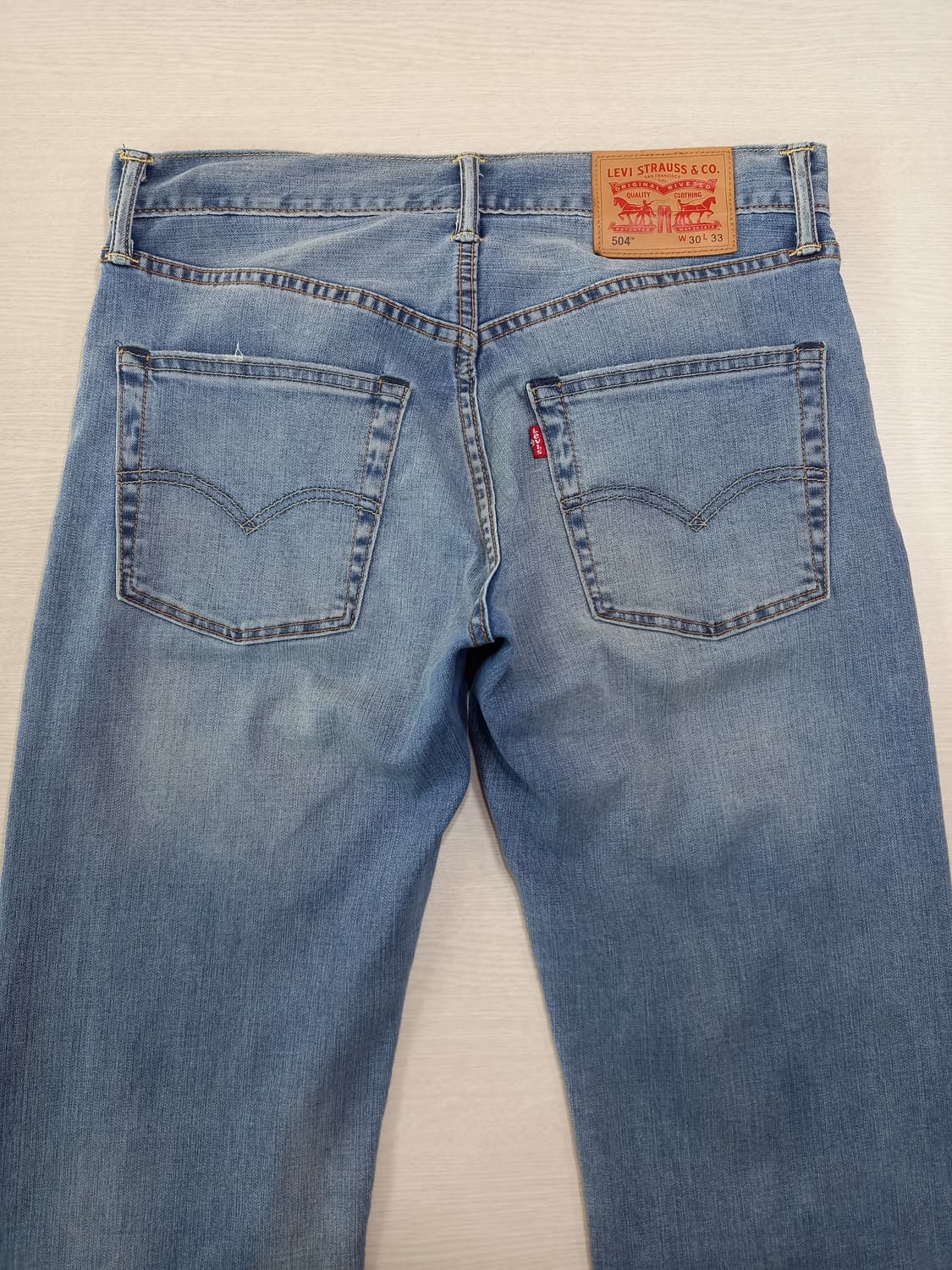 31 리바이스504 워싱 스판 일자진 31-488 상품이미지4