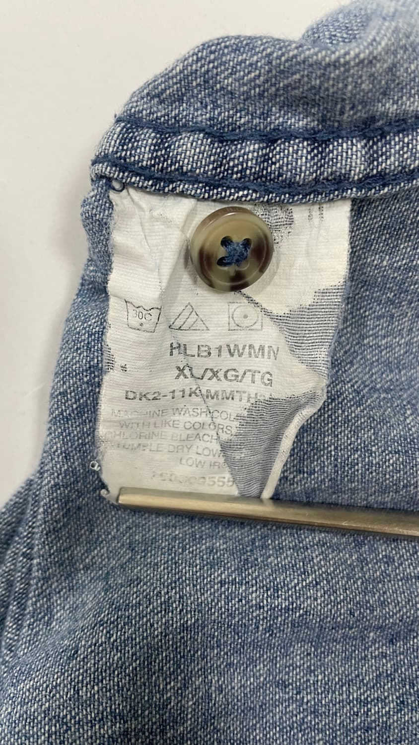 Wrangler 프리미엄 퀄리티 데님 셔츠 XL 상품이미지10