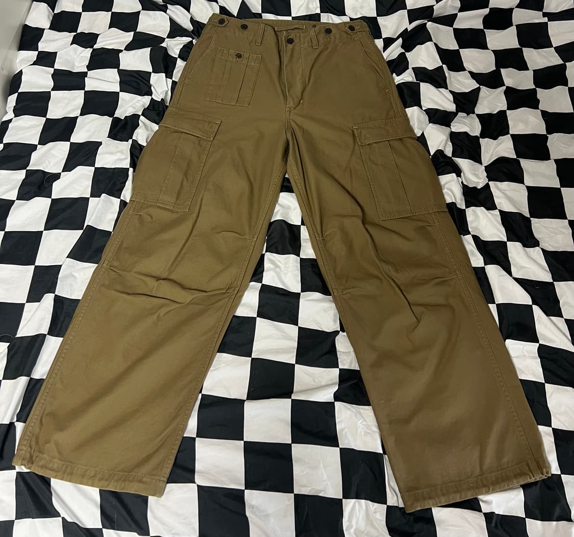 나이젤카본 아미카고팬츠 카키베이지(32사이즈) 판매 상품이미지1