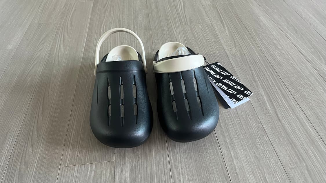 밸롭 블랙 클로그 260 새제품 상품이미지2