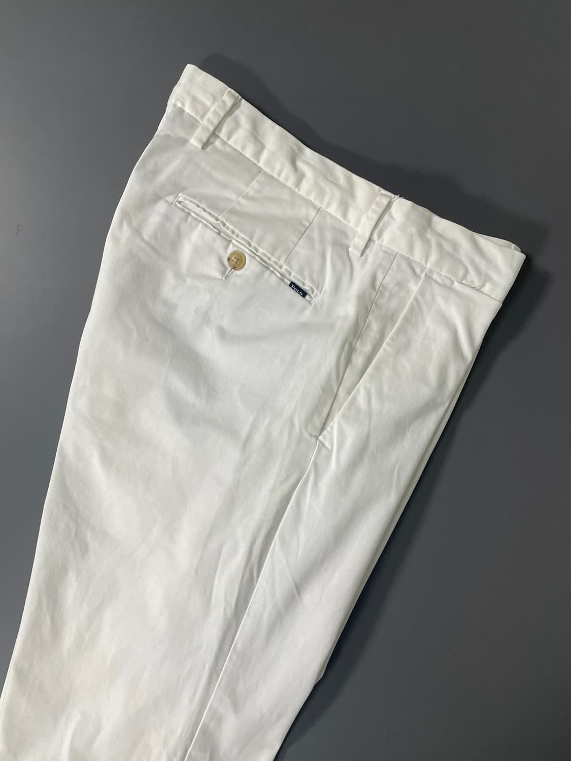 [33] 폴로 랄프로렌 코튼 슬림 스트레치 팬츠 면바지 QR인증 상품이미지6