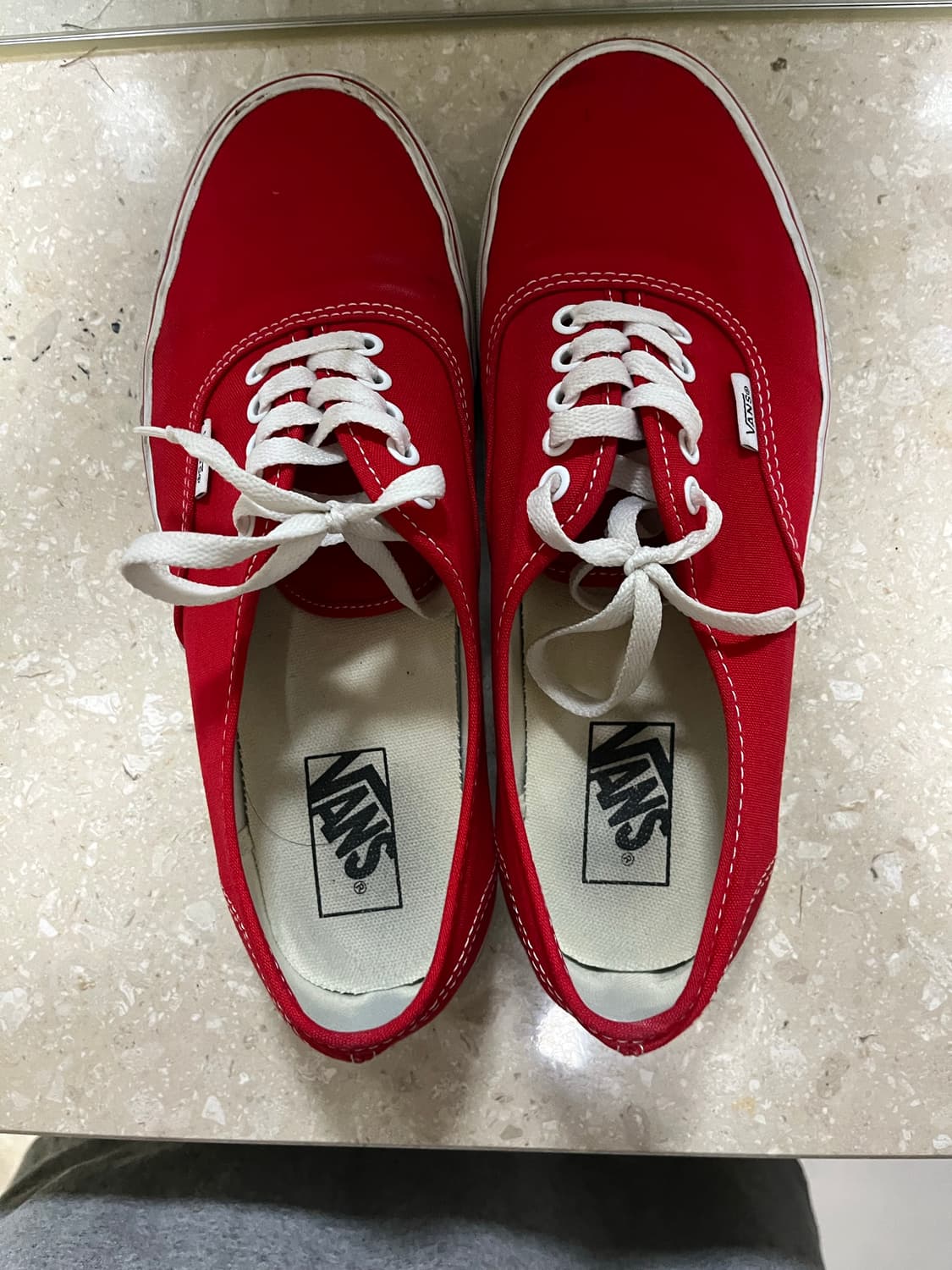 반스 어센틱 레드 스니커즈 275 상품이미지2