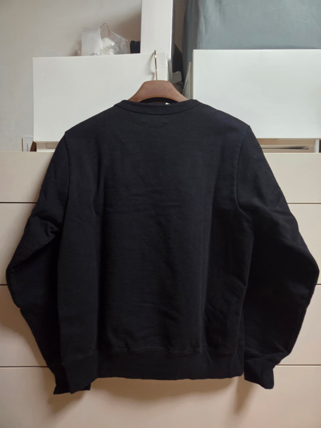 A24 크루넥 스웻셔츠 블랙 M 상품이미지4