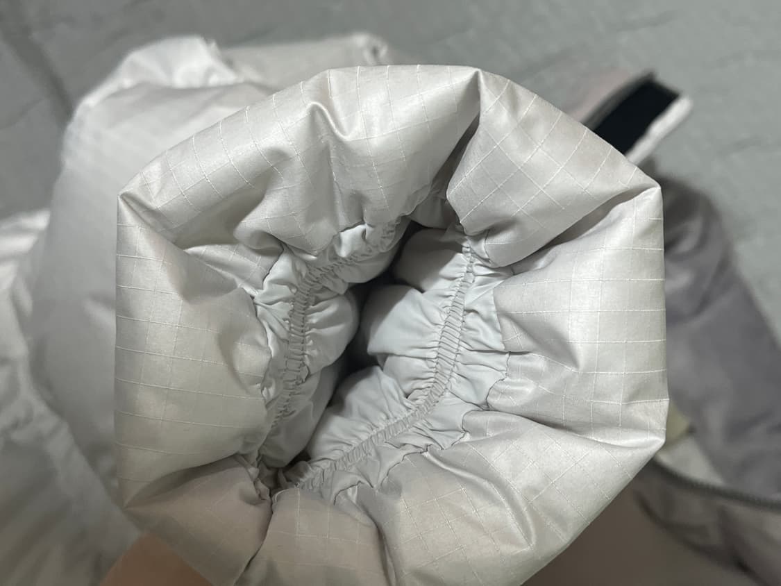 노스페이스 화이트라벨 눕시 아이스그레이 s 상품이미지5