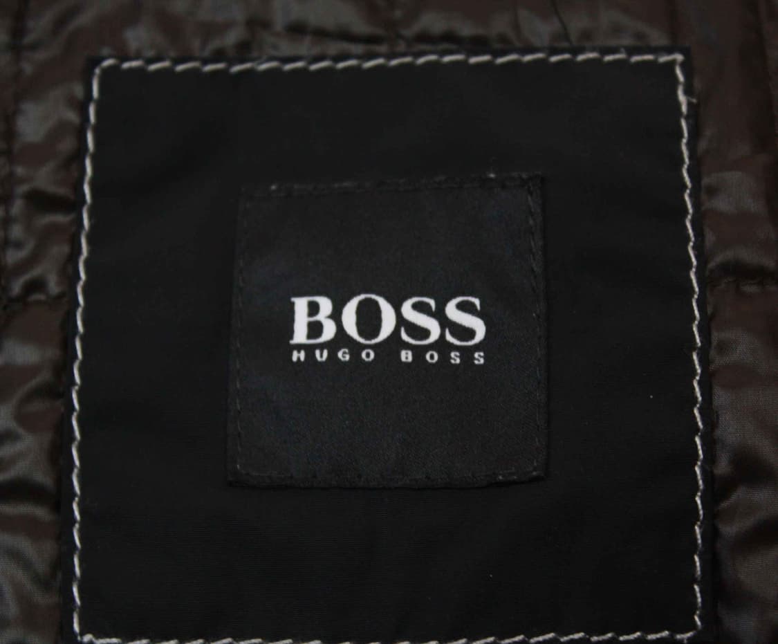 W-3976/휴고보스 정품 남성용 야상 하프 점퍼 50 상품이미지3