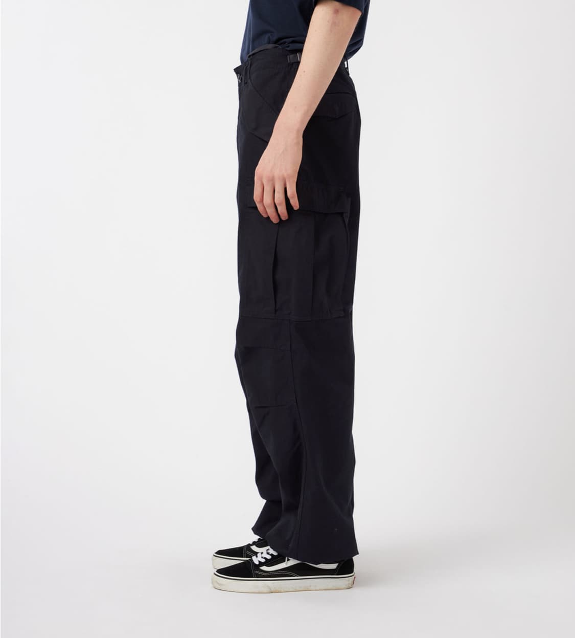 [새] 나나미카 립스탑 카고팬츠 블랙 상품이미지5