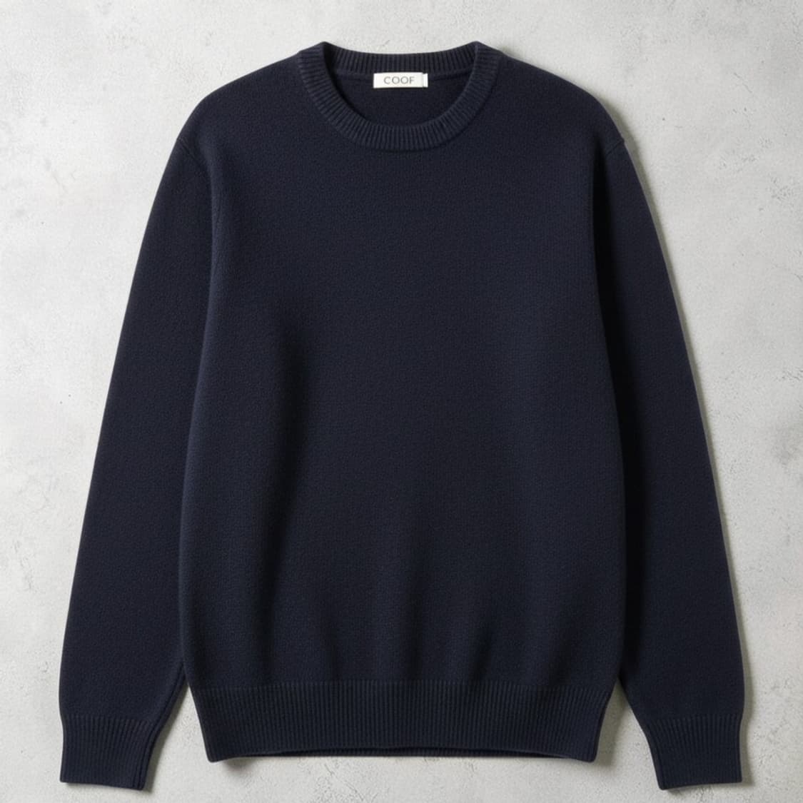 100 Coor 쿠어 울 캐시미어 블렌드 니트 청록색 상품이미지1