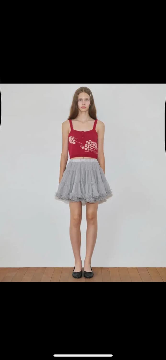 Sinoon tutu skirt 튜튜 스커트 라이트 그레이  상품이미지1