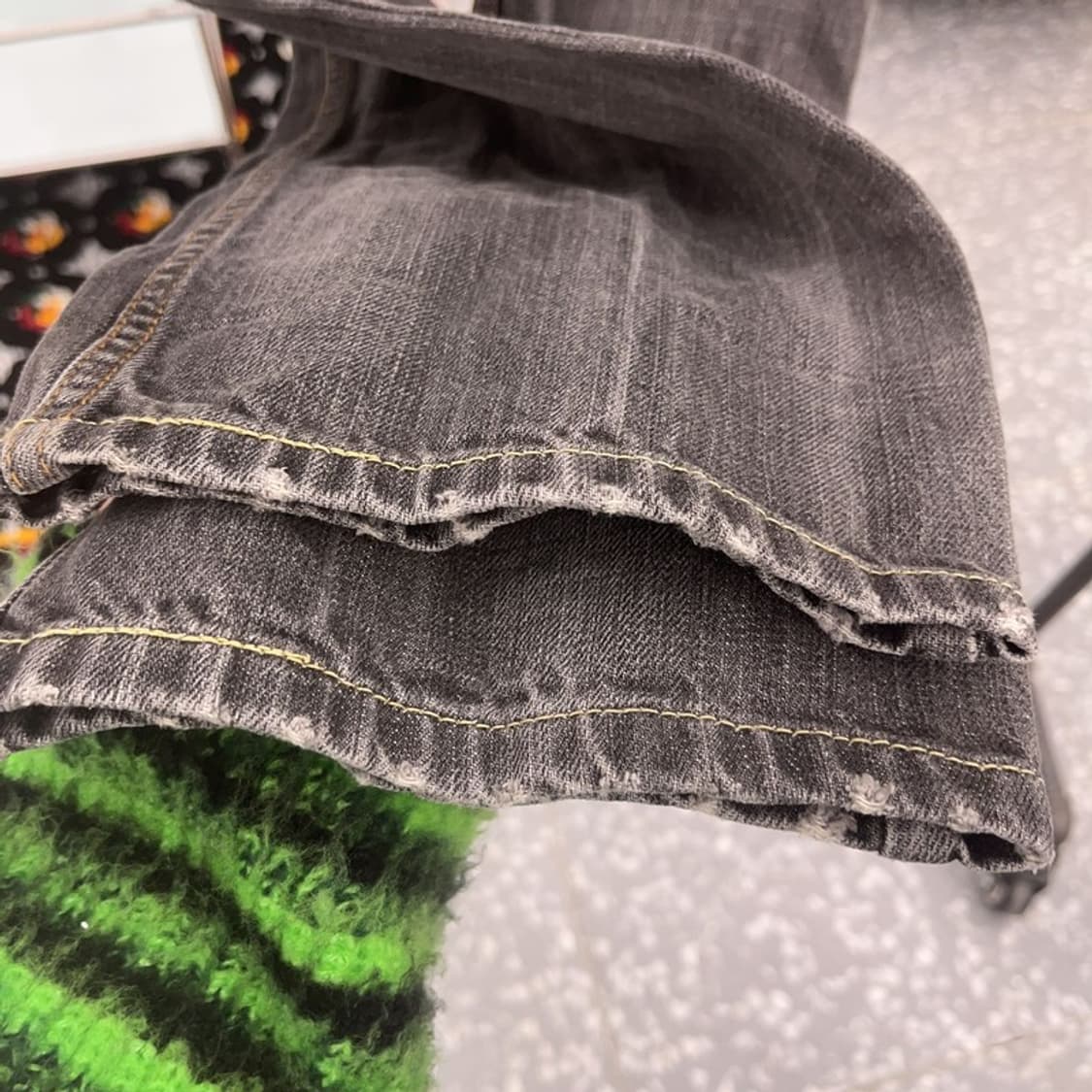 리바이스 시그니처 빈티지 디스트로이드 워싱 데님팬츠 32인치 C07274 상품이미지5