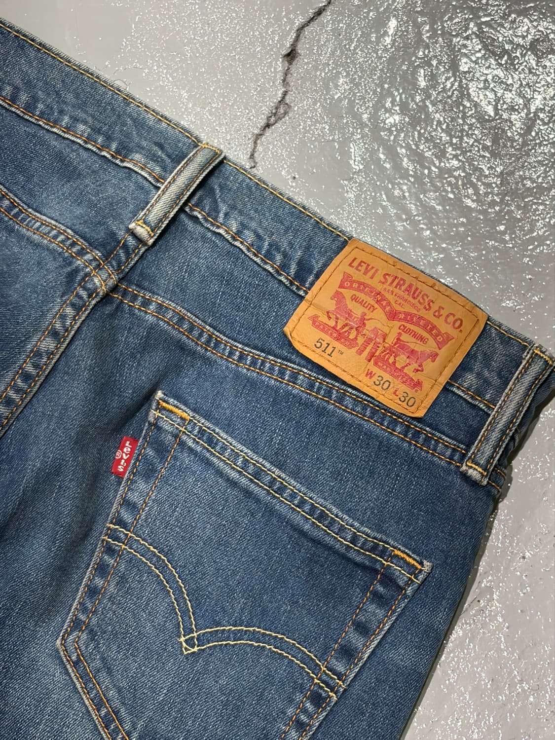 리바이스(Levis) 중청 511 데님 팬츠 상품이미지5
