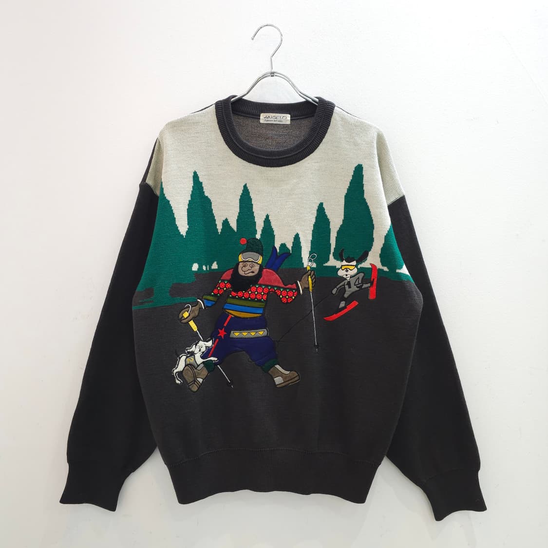 ANGELO 안젤로 스키 그래픽 울니트 상품이미지1