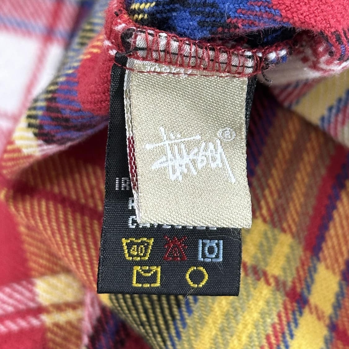 스투시 써멀 플란넬 울 체크셔츠 남방 L 상품이미지7