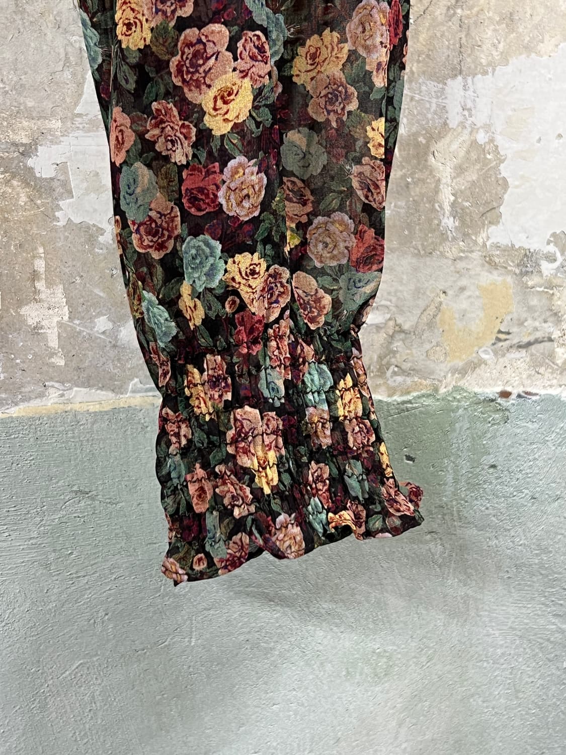 [ZARA] 쉬폰 플라워 크롭 블라우스 상품이미지6