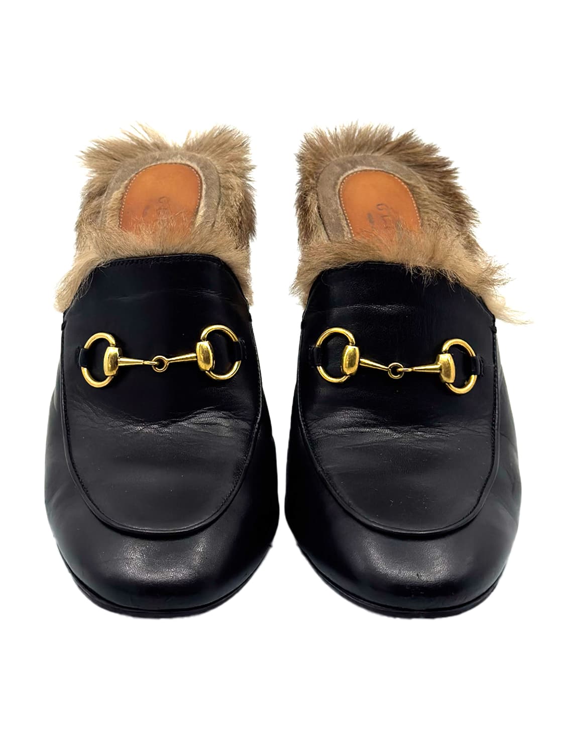 Gucci Horsebit Fur Mules/ 37 상품이미지4