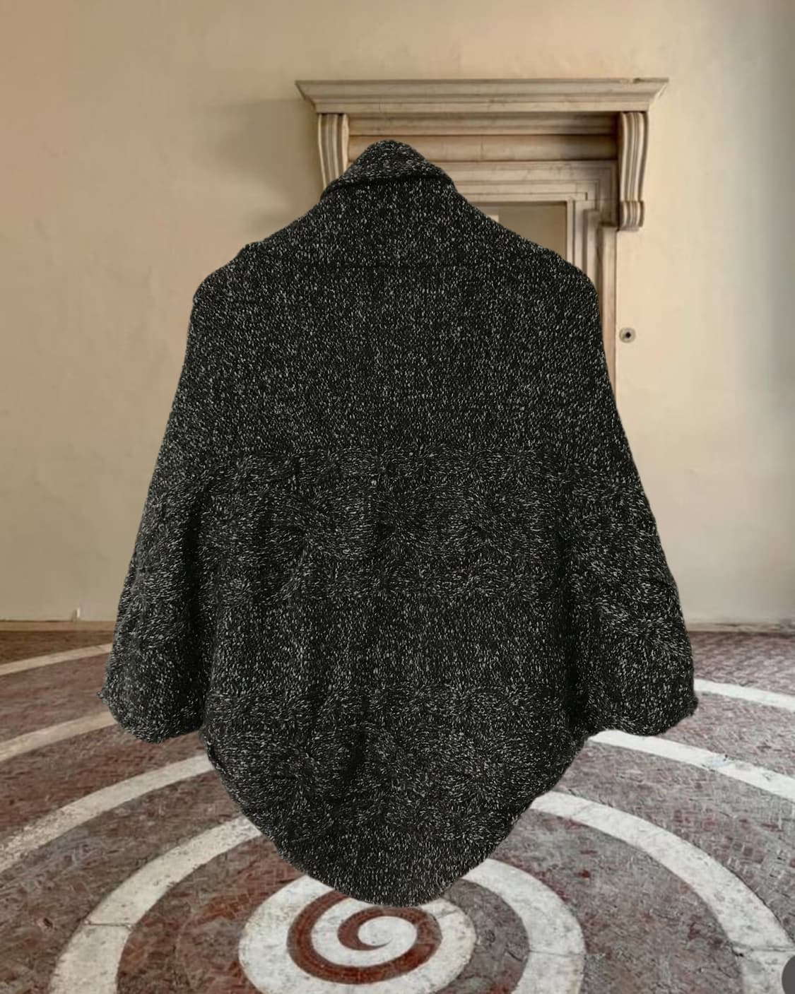 vintage brown bolero knit 상품이미지6