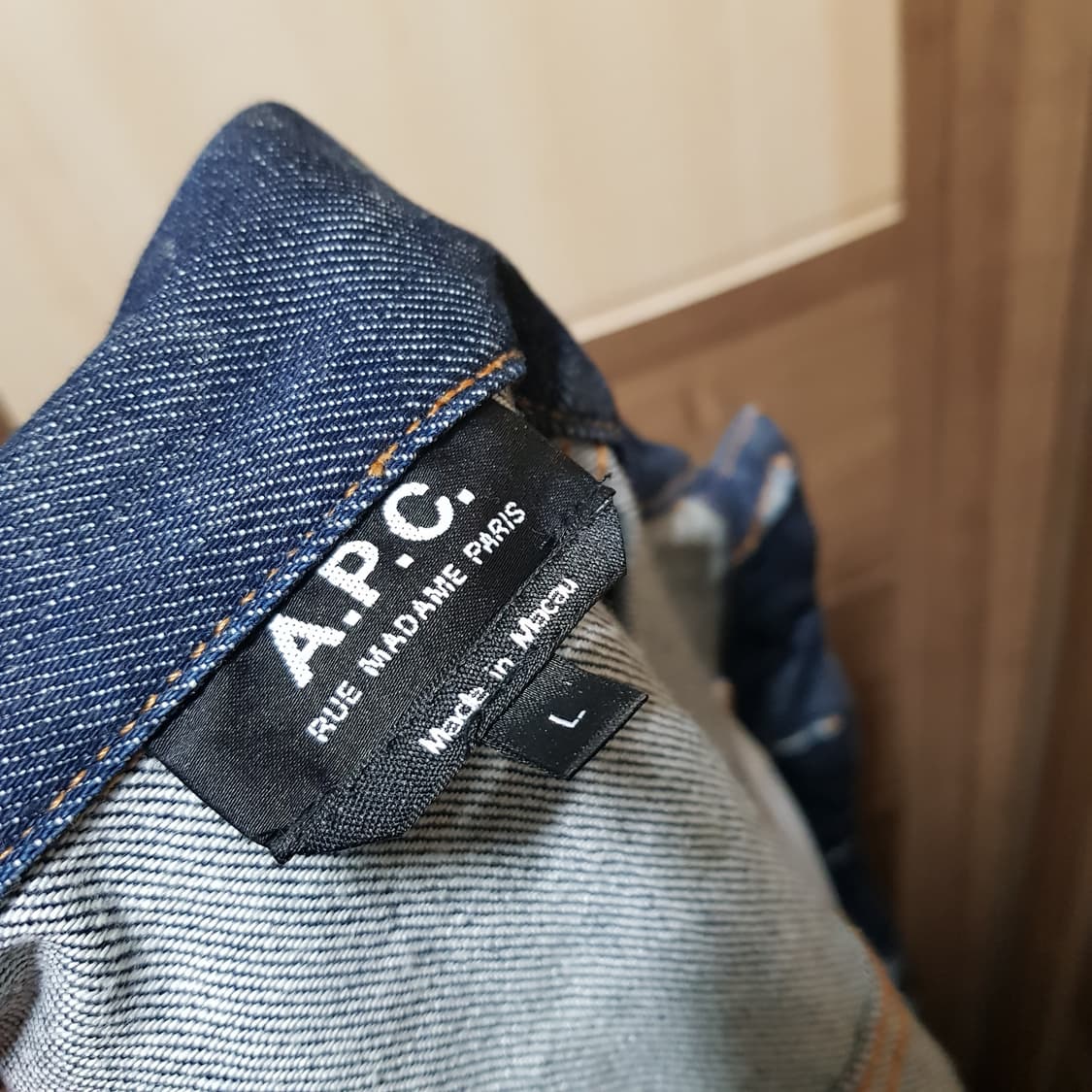  L-여성 / A.P.C / 아페쎄 데님 트러커자켓/522-안 상품이미지2
