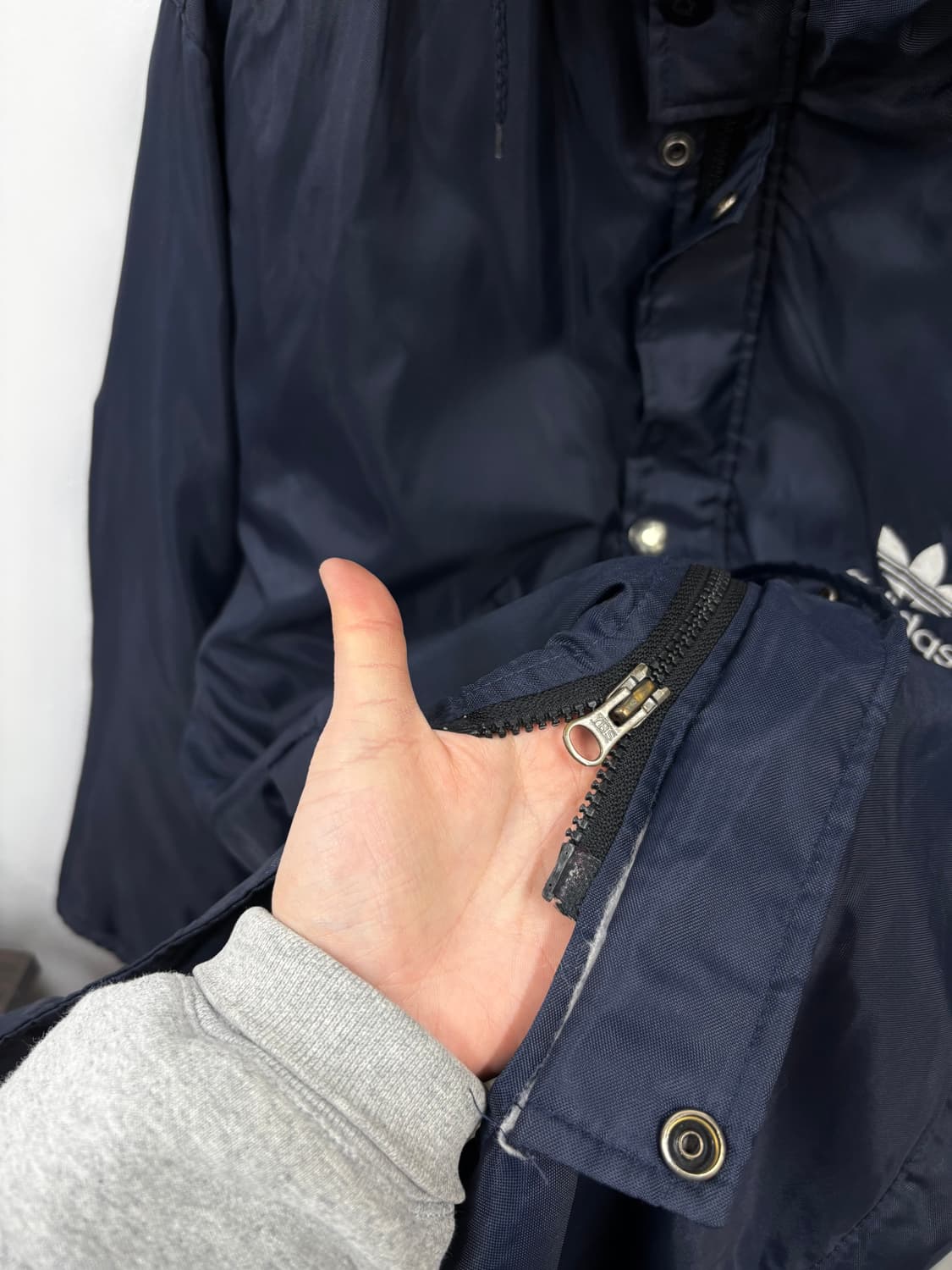 아디다스 올드스쿨 백로고 양털코트 상품이미지4