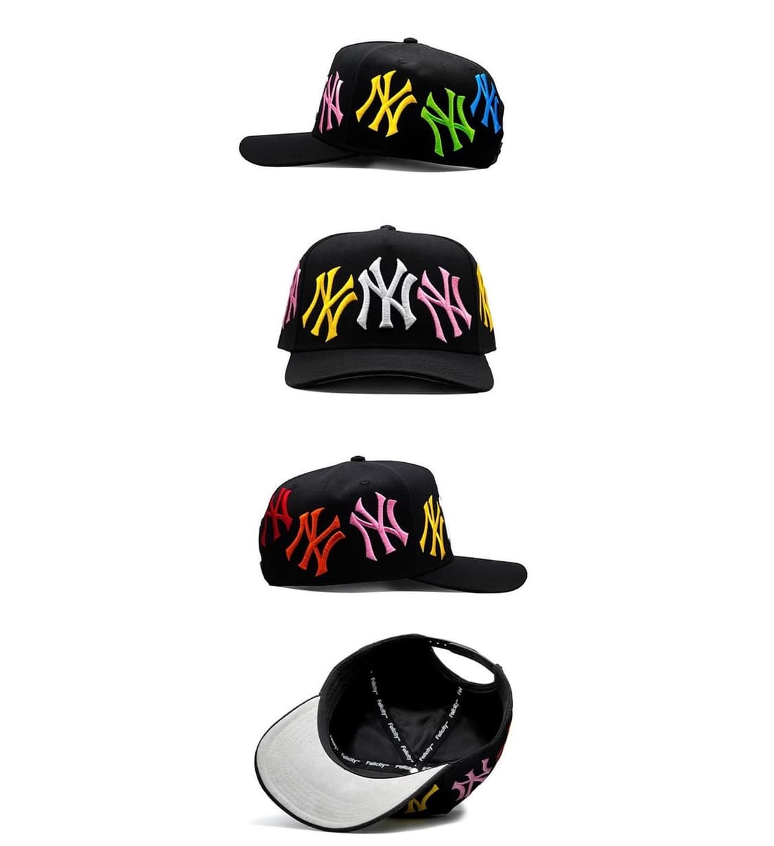 FELICITY WORLDWIDE 뉴욕 양키스 스냅백 모자 상품이미지5
