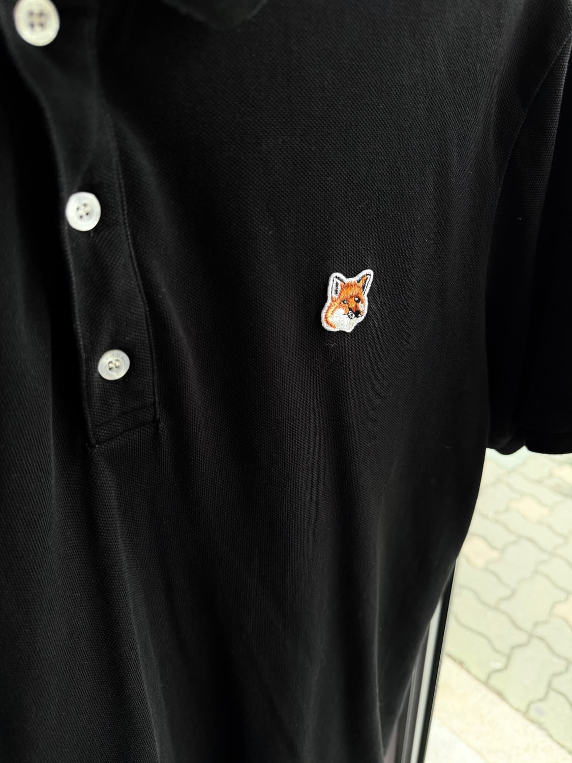 XL/ 메종키츠네 폭스 폴로 반팔 상품이미지5