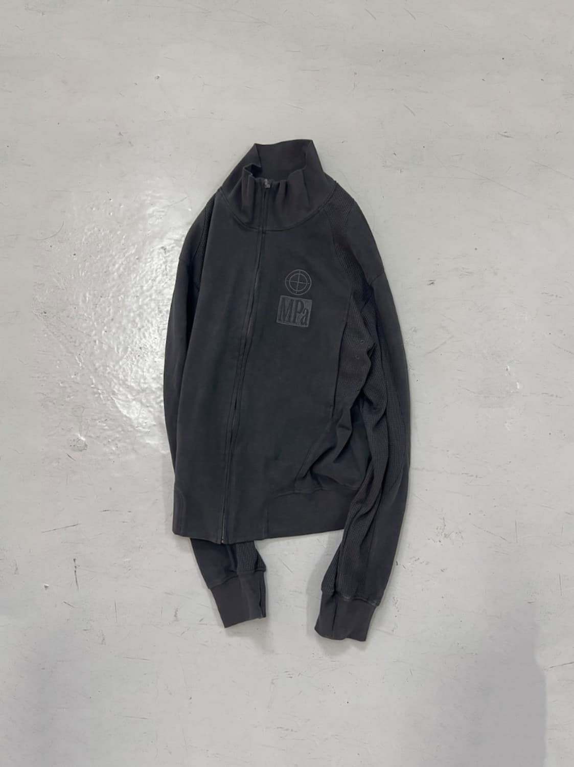 MPa CONTRAST ZIPPED JACKET (BLACK) M 상품이미지1