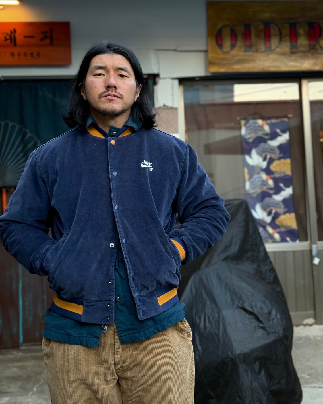 나이키SB 코듀로이 봄버자켓 XL 상품이미지7