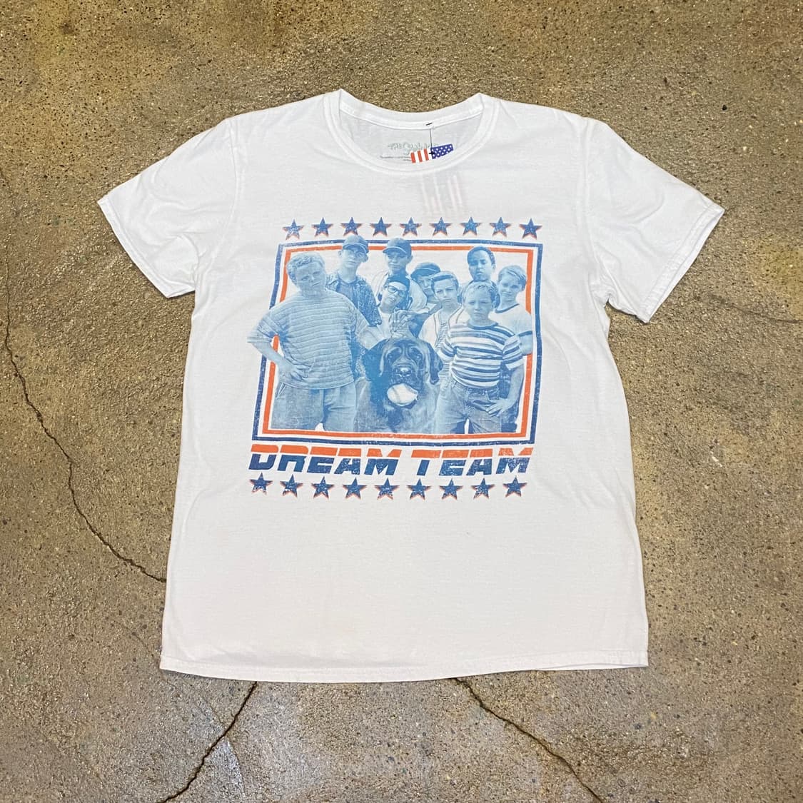 미국 빈티지 SANDLOT 드림팀 굿즈 티셔츠 반팔티 상품이미지1