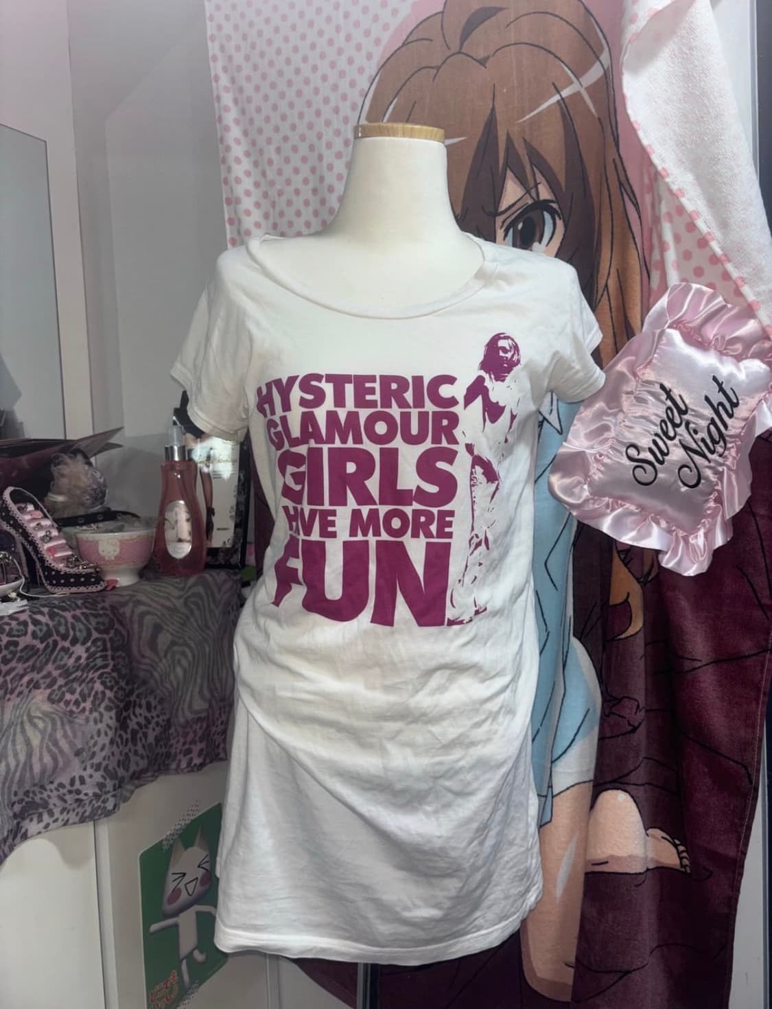 히스테릭글래머 갸루 반팔 와투케 상품이미지1