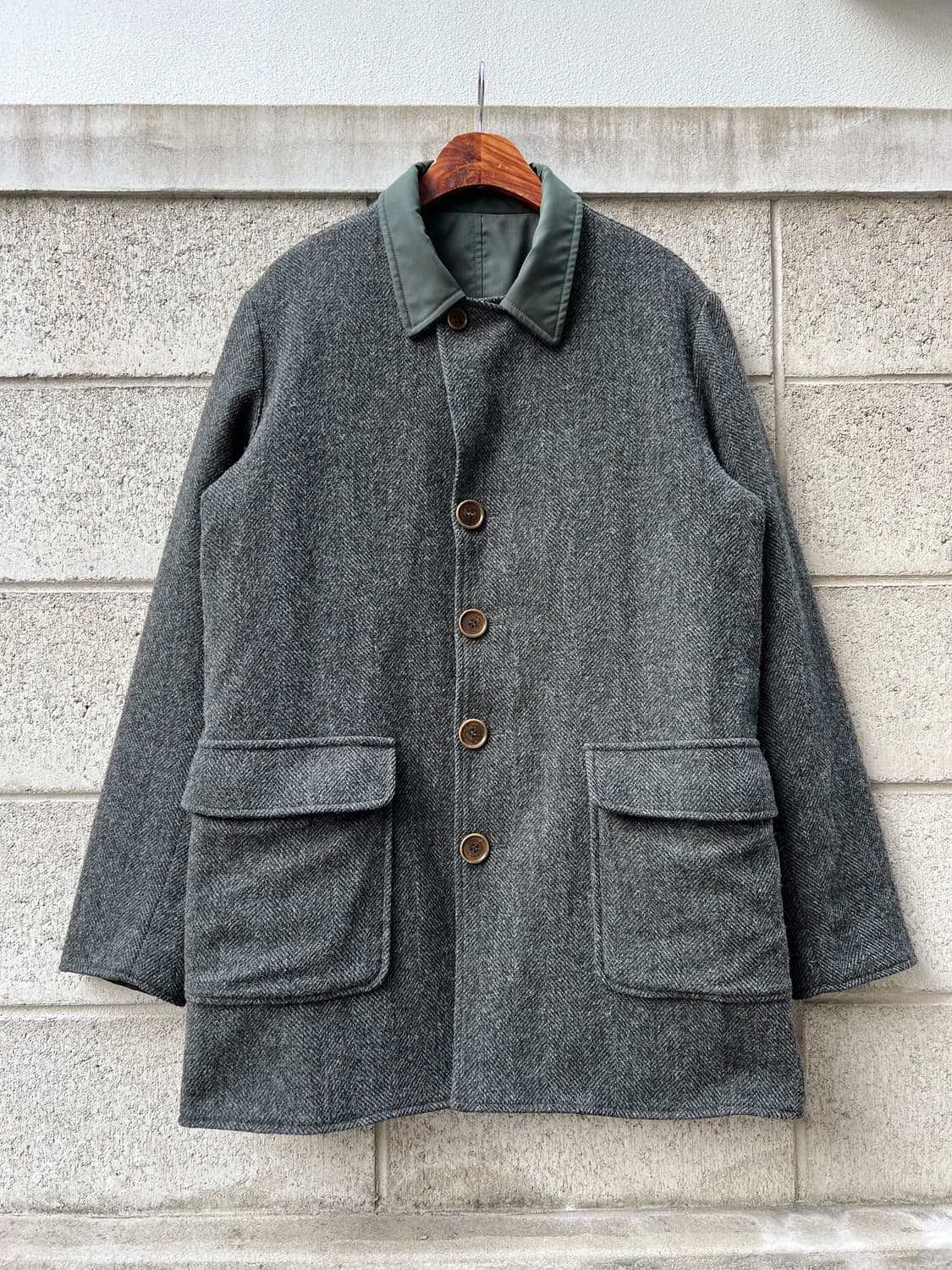 00s C.P.COMPANY REVERSIBLE 올드씨피컴퍼니 양면코트 상품이미지1