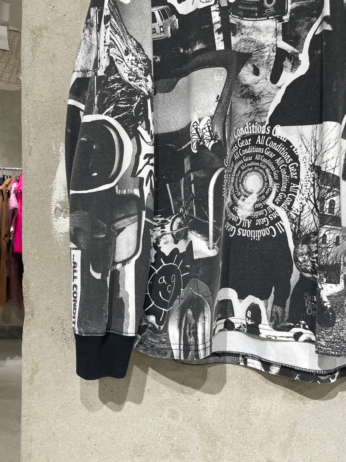 나이키 acg 블랙 글레이셔 크루넥 롱 슬리브 상품이미지4